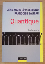 QUANTIQUE : Rudiments - J-M