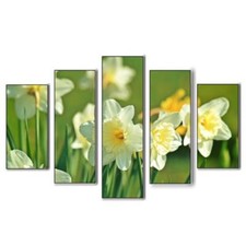 5pc Toile Art Mural Encadré