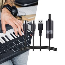 Câble USB MIDI pour guitare