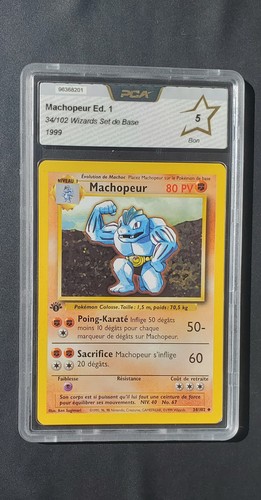 Carte pokémon machopeur - carte,