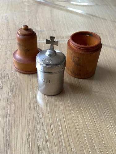 Ampoule fiole sainte chrême - fiole,