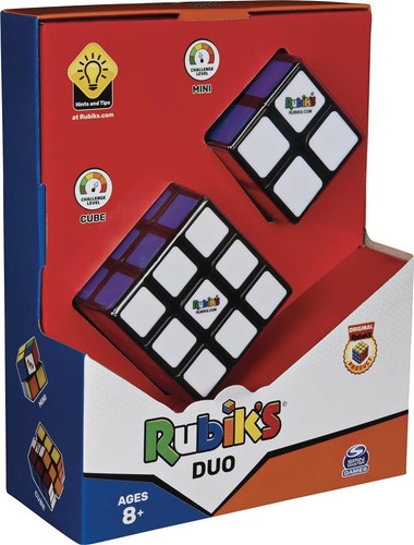 Rubik cube coffret duo 3x3 - duo,