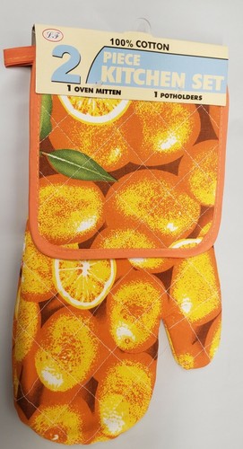 2pc printed kitchen cotton - 2pc,