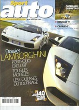 SPORT AUTO N°546 DOSSIER LAMBORGHINI / CATERHAM CSR 200 / CAPARO T1 / CHEETAH