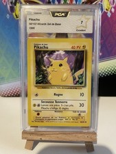 Carte Pokémon Pikachu 58/102, Set de Base 1999 Wizards - PCA 7