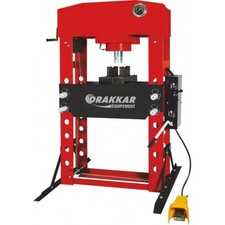 Presse d'atelier manuelle et pneumatique 100T, Structure soudée, Vérin coulissan