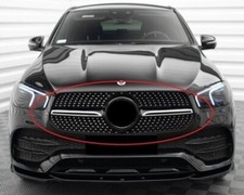 CALANDRE DIAMANT CHROME NOIRE POUR MERCEDES GLE V167 C167 SPORT PACK AMG