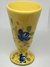 Joli Mazagran Céramique Décor Floral Provence Fait Main