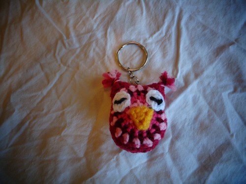Hand made plush crochet pink - hand,