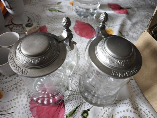 Lots chopes à bières - chopes,