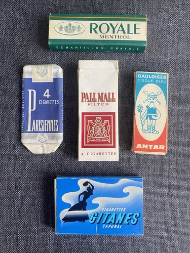 Anciens paquets cigarettes - anciens,