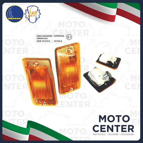 Paire clignotants oranges - clignotants,
