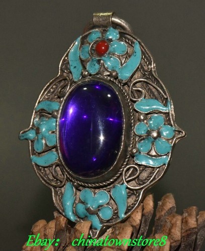 Old tibet cloisonne - 2.5'',