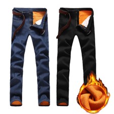 Jeans Hommes Pantalon Polaire