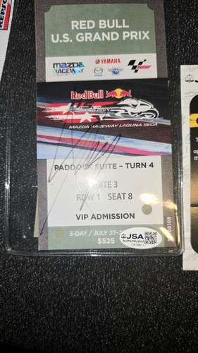 Marc marquez autographed - marc, jsa