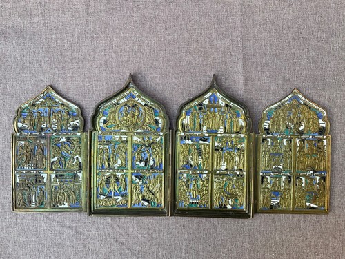 Icone russe voyage emaille - de,