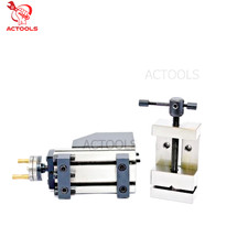 Mini chariot vertical avec porte-outil de fraisage instantané en acier de 50 mm
