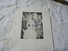 Touchagues eau forte érotique