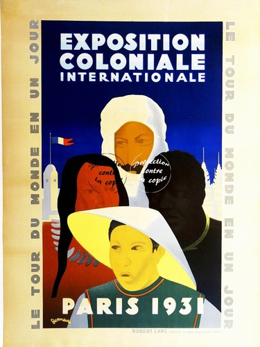 Expo coloniale paris 1931 - coloniale,