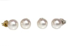 Akoya Perle de Culture Boucles