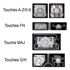Touche de Clavier pour HP EliteBook 840 G3 / 840 G4 / 848 G3 / 848 G4