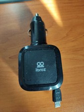 Chargeur allume-cigare IBROZ IB-CC1302-BK - micro USB + USB 3.5A