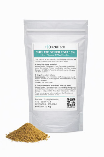 Chélate fer edta - 13%, 1
