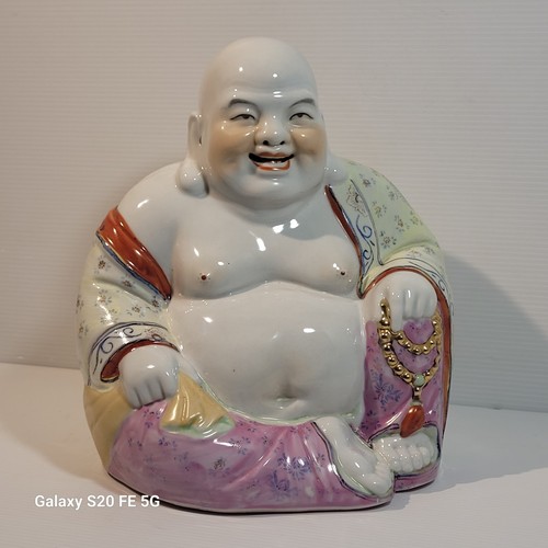 Sculpture grand bouddha rieur - grand,
