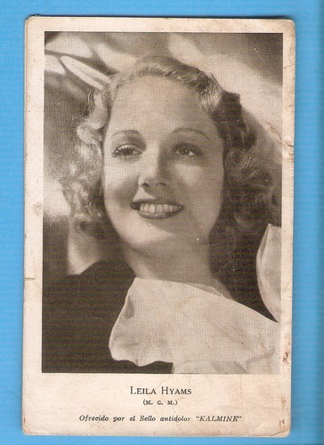 Leila hyams carte - hyams,