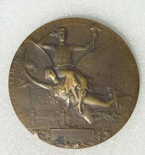 Algerie mascara medaille - algerie, :