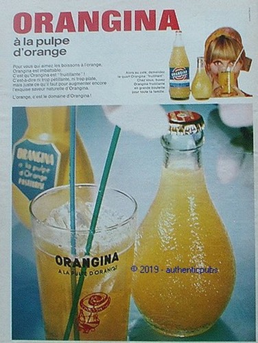 Publicite orangina pulpe - la,