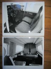 2 X LARK HAWK  INTERIEUR COMMANDER AVION TOURISME AFFAIRE AVIATION 25 x 20 cm
