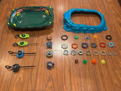 Beyblade stadium launchers - beyblade, stadium,