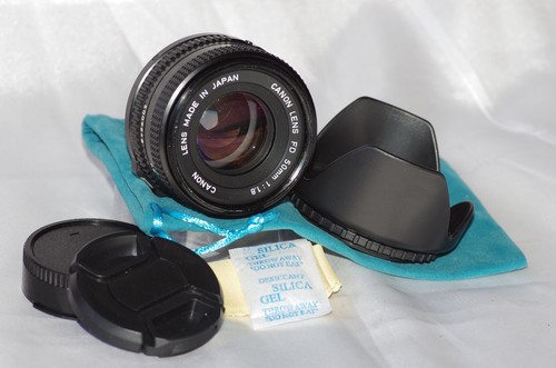Objectif 50mm canon - 50mm, f1,8