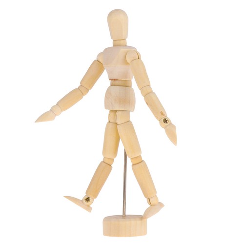 Pcs bois figure modèle - pcs,