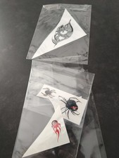 Lot Petits Tatouages Éphémères Araignées Et Polynésie 