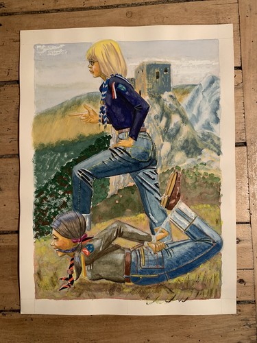 Signe piste illustration - -,