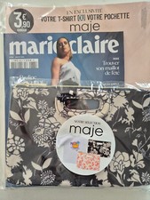 Magazine mode Marie Claire #862 juillet 2024 + pochette MAJE noire