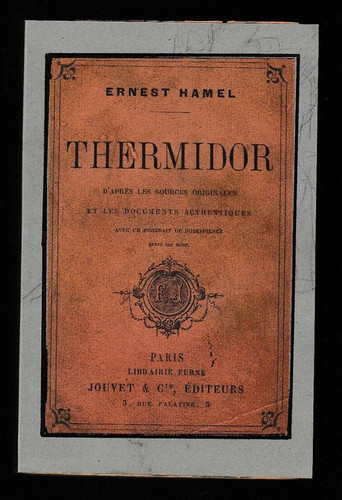 Hamel thermidor livre ancien - hamel,