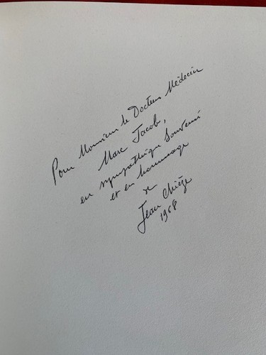Rare dedicace chieze - rare,