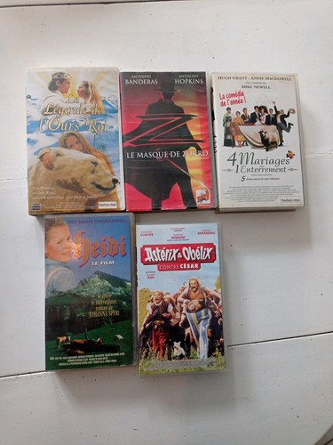Lot vhs films - –, zorro