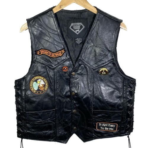 Rare veste sans manches cuir - rare,
