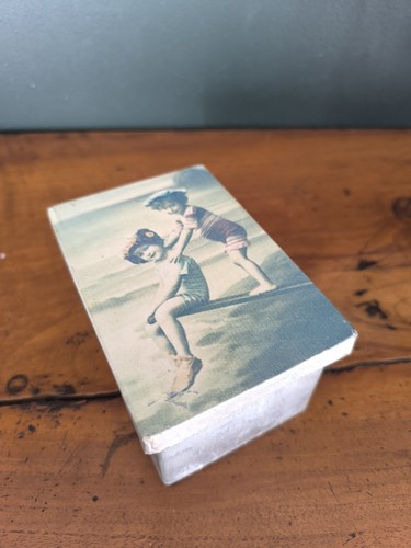 Boîte métal vintage - boîte,