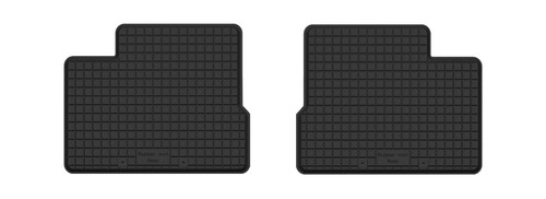 Tapis arrière caoutchouc - arrière, en