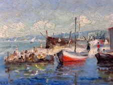 Tableau Le Port de la Madrague