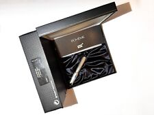 MONTBLANC Stylo BOHÊME Rollerball Argent massif 925 Saphir synthétique