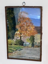 Pastel Ancien un Jardin de