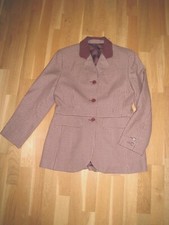 VESTE NEW MAN BEIGE/BORDEAUX TAILLE 40