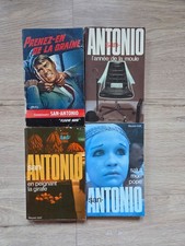 Lot 4 romans lieutenant San-Antonio pulp poche Fleuve noir