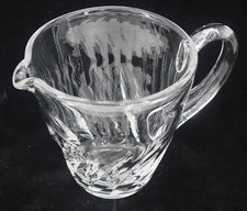 Saint Louis modèle Bidassoa, broc/pichet, cristal, signé, excellent état.